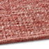 Wollteppich Natur | Reine Schur-Wolle Handweb Teppich im Skandinavischen Design | Rot